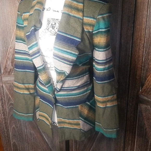 Blair-Vintage Blazer-Awesome Southwestern Style-Sz. 12 AVG - Picture 6 of 12